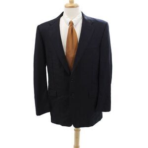 Hickey Freeman for Nordstrom Men's Long Sleeves Lined Basic Jacket Black Size 42